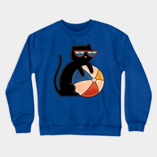 Cat Vacation Crewneck Sweatshirt